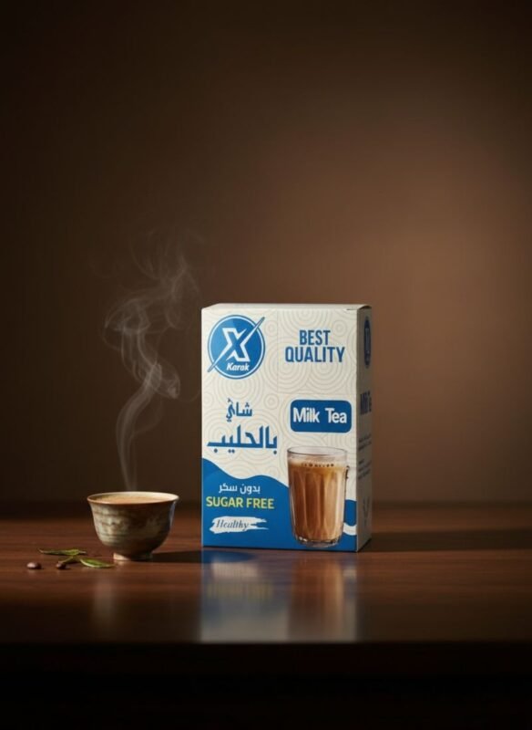 طريقة عمل الشاي الكرك بالحليب